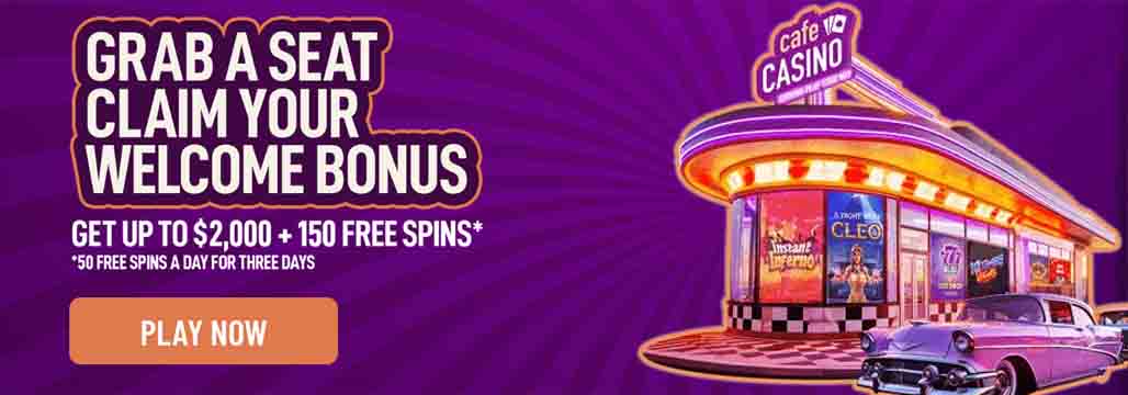Cafe Casino banner